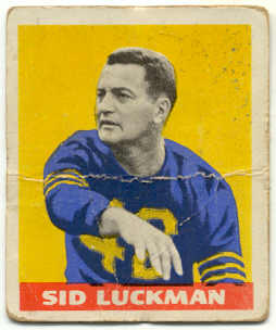 15 Sid Luckman